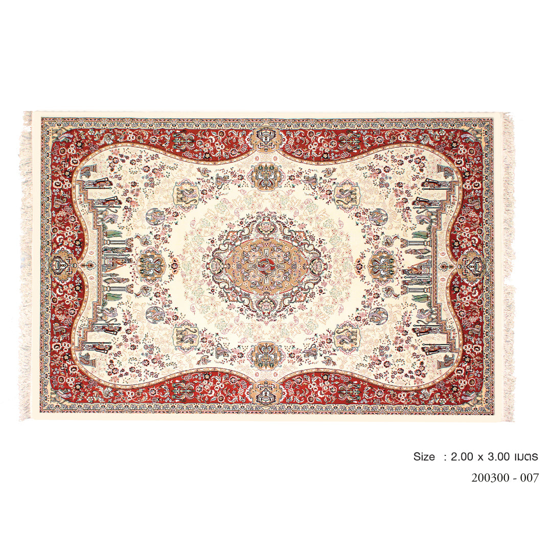Medium Rectangular Carpet No.007 / Size 2x3m