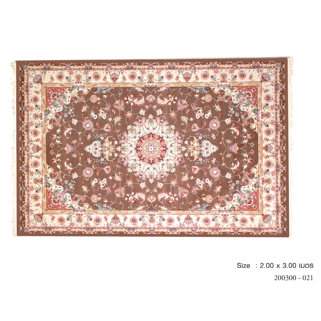 Medium Rectangular Carpet No.021 / Size 2x3m