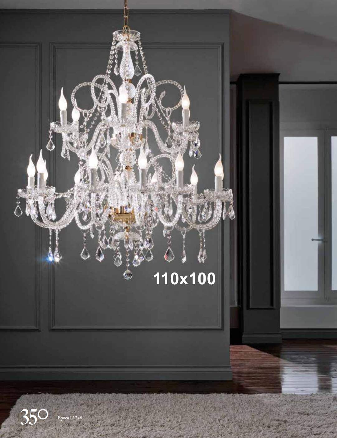 Epoca L12+6 Swarovski Crystal