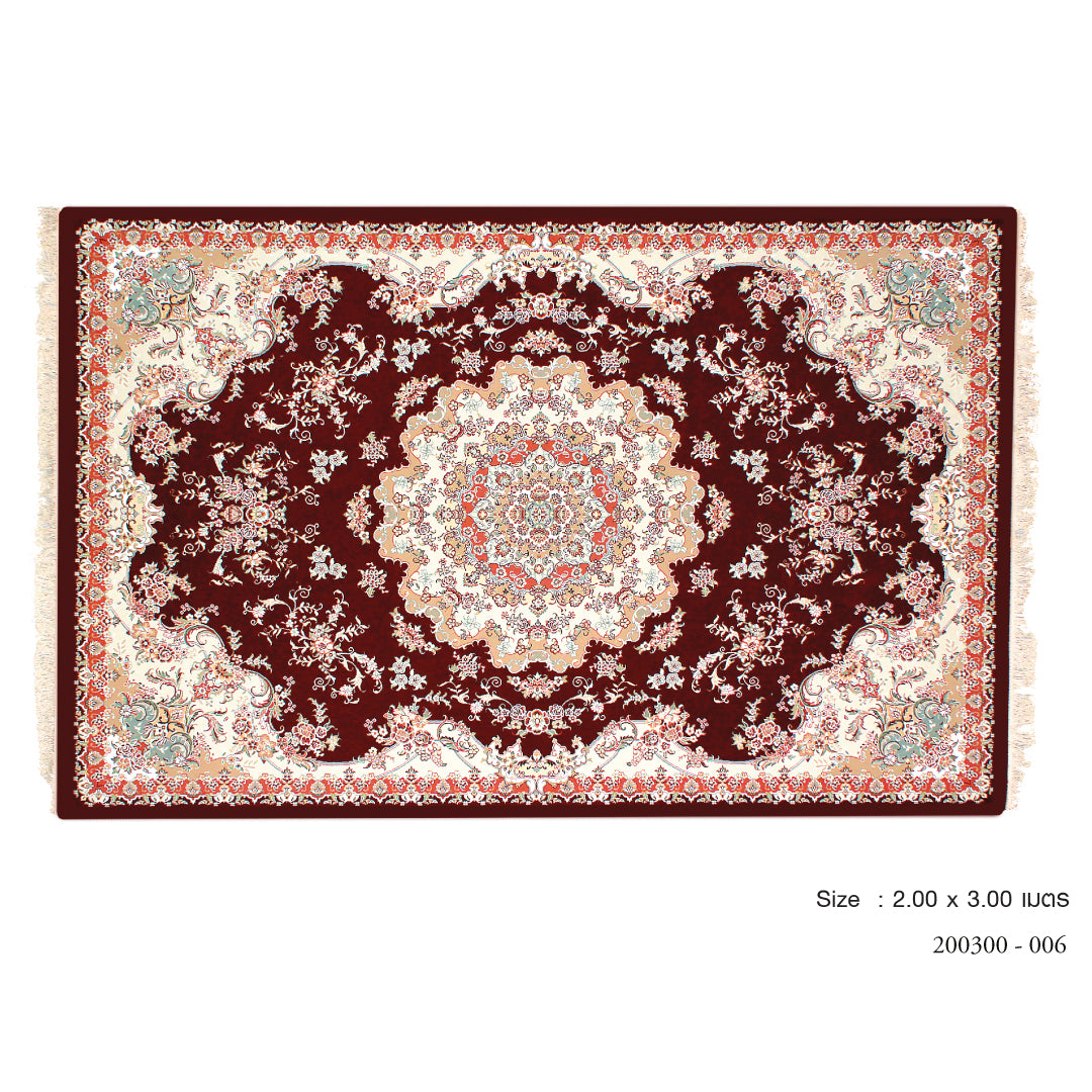 Medium Rectangular Carpet No.006 / Size 2x3m