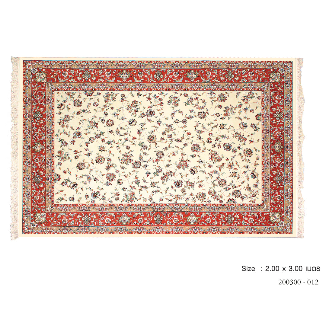 Medium Rectangular Carpet No.012 / Size 2x3m