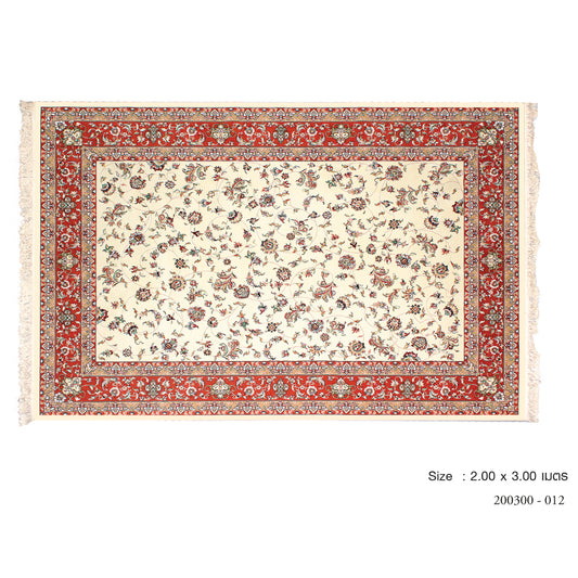 Medium Rectangular Carpet No.012 / Size 2x3m