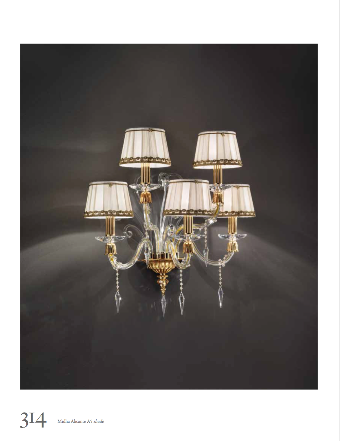 Midha Alicante A5 Shade Amber